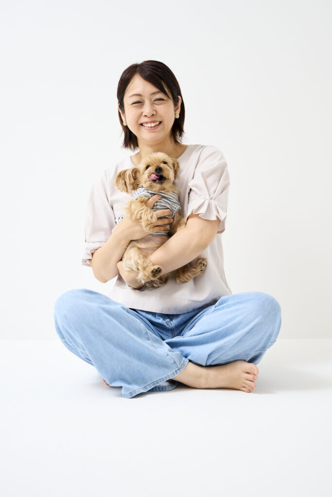 爽やかなお揃いコーデで仲良し撮影